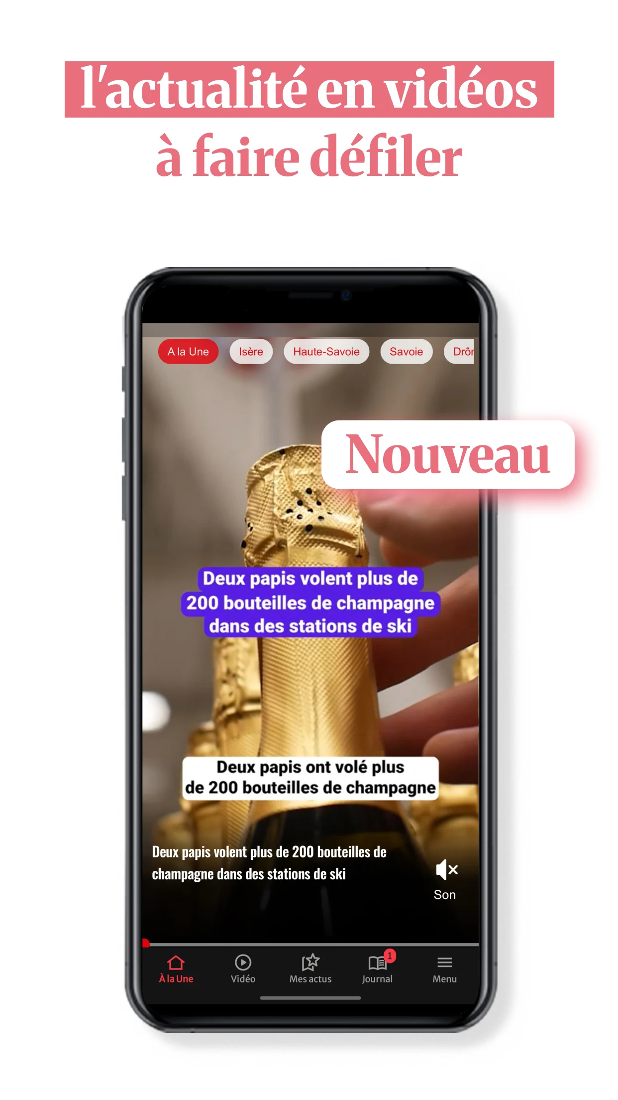 Le Dauphiné Libéré, actualités screenshot