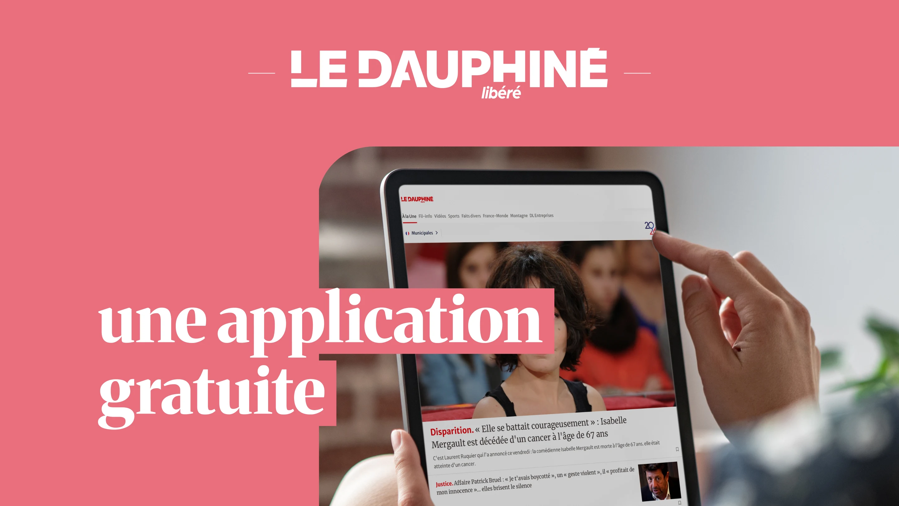 Le Dauphiné Libéré, actualités screenshot