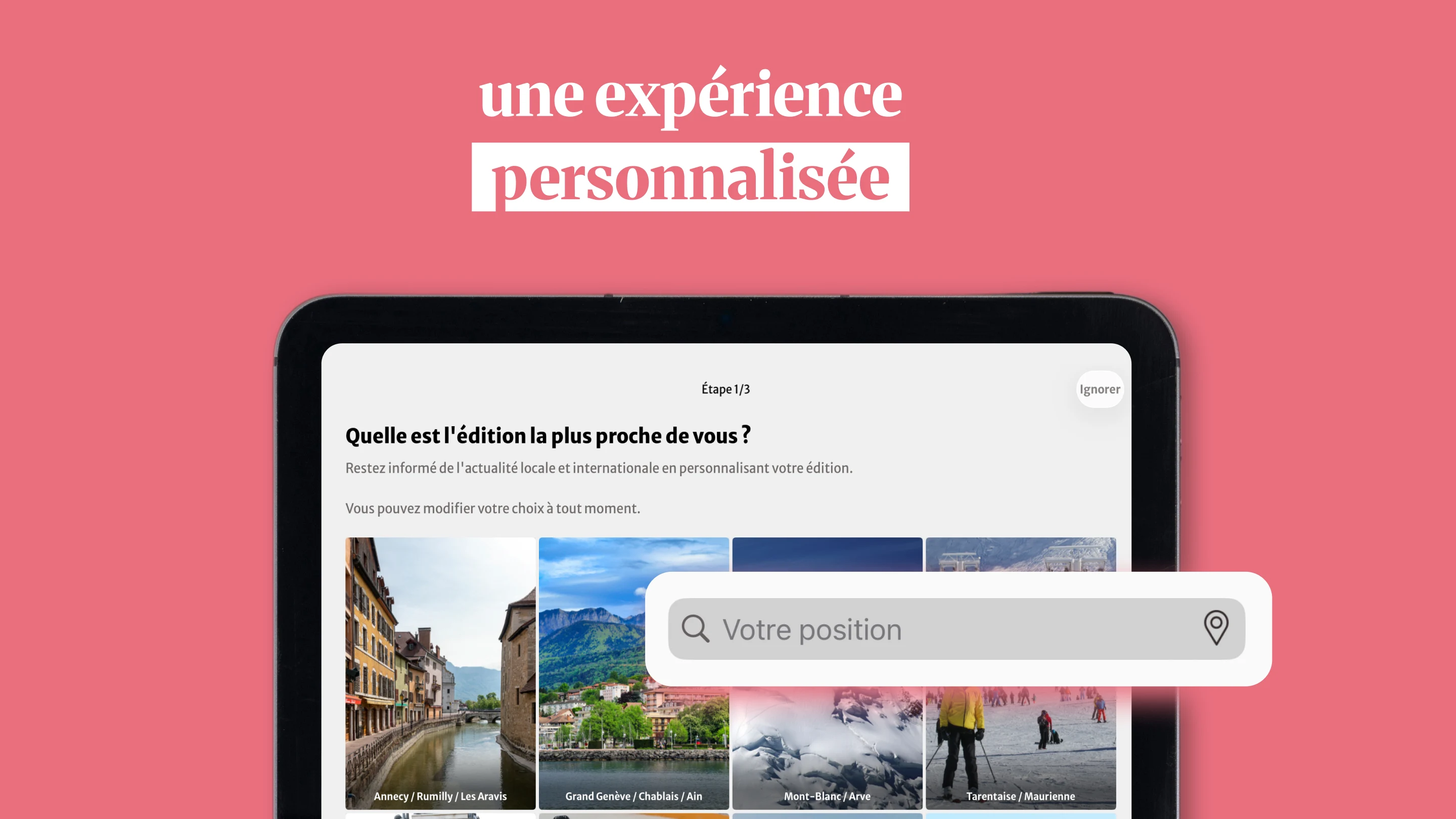 Le Dauphiné Libéré, actualités screenshot